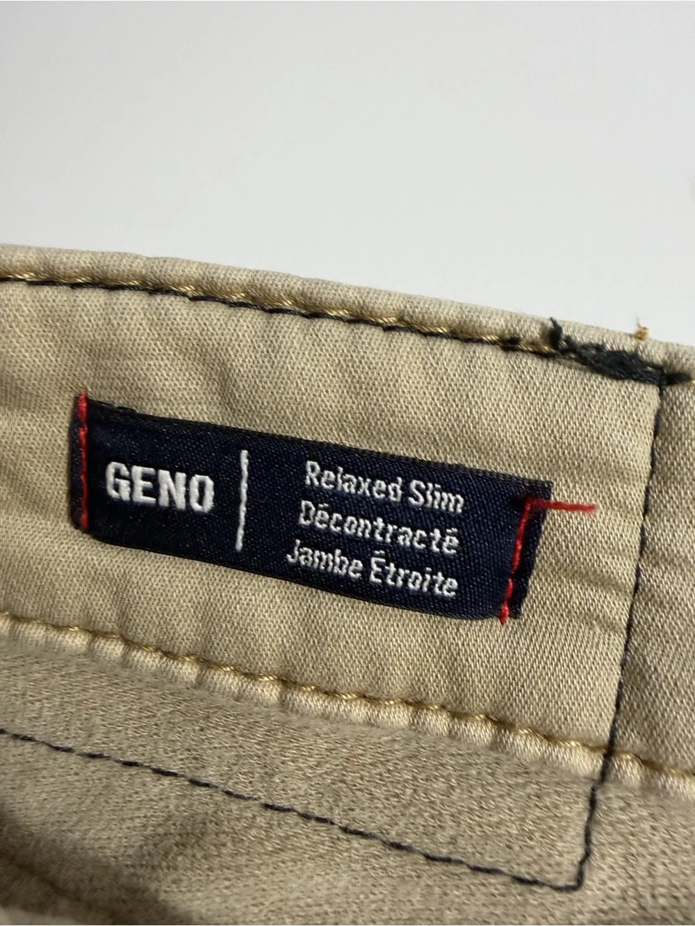 True Religion GINO Relaxed Slim Khaki Jeans 31